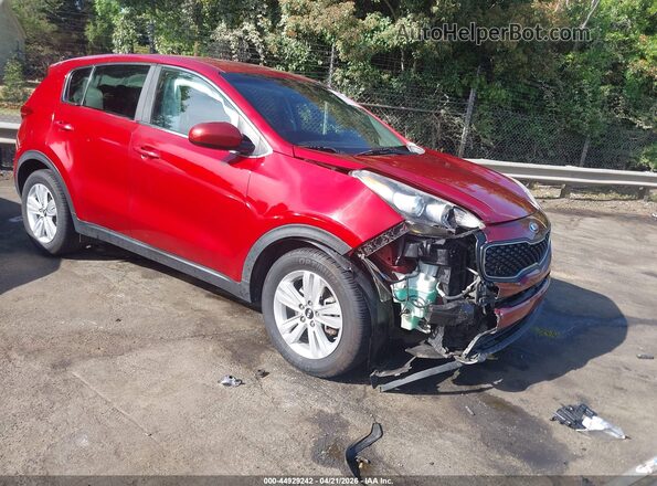 KNDPM3AC1K7615258 2019 KIA SPORTAGE Red Передня права чверть