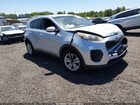 2017 Kia Sportage Lx Silver vin: KNDPM3AC2H7219638