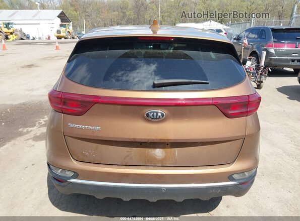 KNDPM3AC2M7921906 2021 KIA SPORTAGE Коричневый 