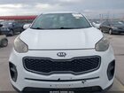 2017 Kia Sportage Lx White vin: KNDPM3AC3H7145095