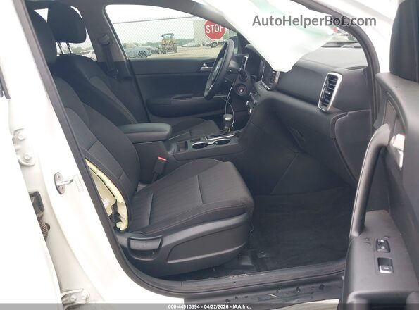 KNDPM3AC3M7905276 2021 KIA SPORTAGE White წინა სალონის ხედი
