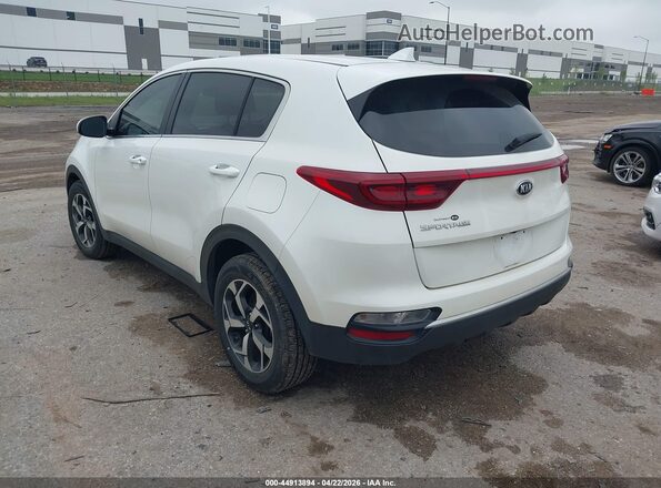 KNDPM3AC3M7905276 2021 KIA SPORTAGE White უკანა მარცხენა