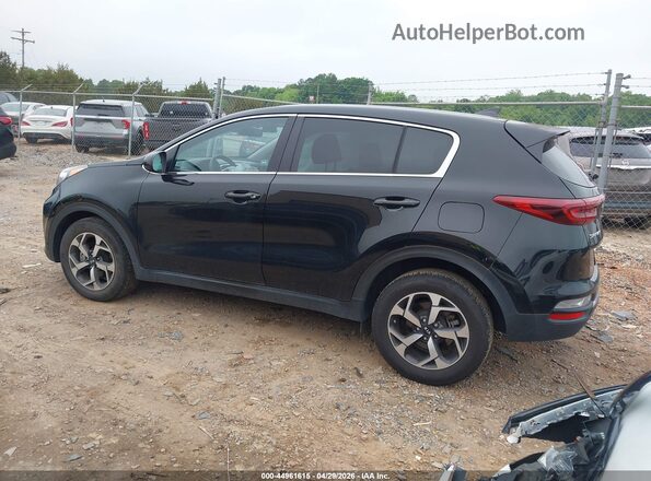 KNDPM3AC3M7914124 2021 KIA SPORTAGE Black Trasero izquierdo
