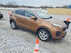 2017 Kia Sportage Lx Коричневый vin: KNDPM3AC4H7209337