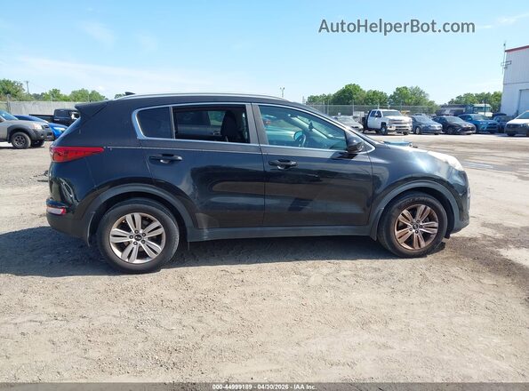 KNDPM3AC4H7234769 2017 KIA SPORTAGE Black Vista interior trasera