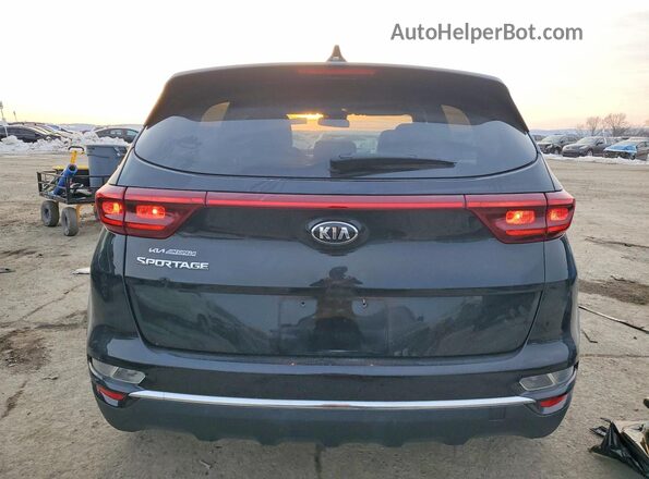 KNDPM3AC8N7959092 2022 KIA SPORTAGE Черный Вид сзади
