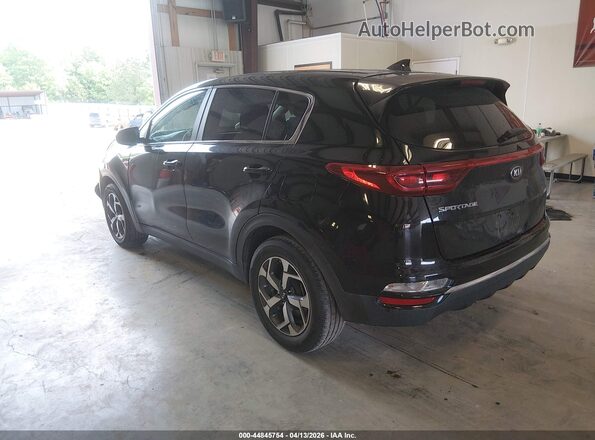 KNDPM3AC9M7941229 2021 KIA SPORTAGE Черный Задняя левая четверть