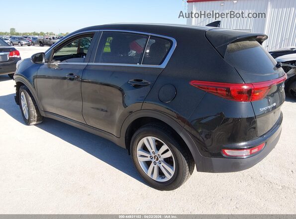 KNDPM3ACXH7056575 2017 KIA SPORTAGE Черный Задняя левая четверть