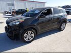 2017 Kia Sportage Lx Черный vin: KNDPM3ACXH7056575