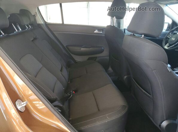 KNDPM3ACXM7904920 2021 KIA SPORTAGE Brown უკანა სალონის ხედი