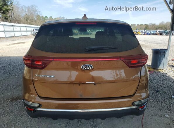 KNDPM3ACXM7904920 2021 KIA SPORTAGE Brown უკანა ხედი