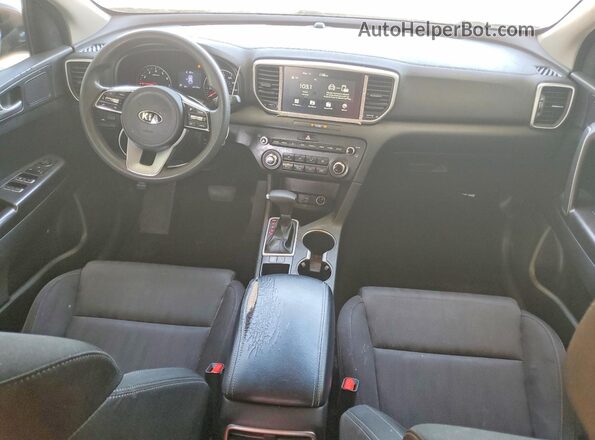 KNDPM3ACXM7904920 2021 KIA SPORTAGE Brown წინა პანელის ხედი