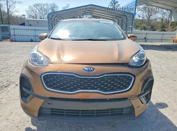 KNDPM3ACXM7904920 2021 KIA SPORTAGE Brown წინა ხედი