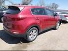 2018 Kia Sportage Lx Бордовый vin: KNDPMCAC0J7349889