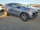 2018 Kia Sportage Lx Серый vin: KNDPMCAC0J7352131