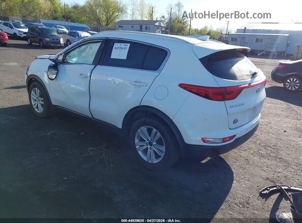 KNDPMCAC0J7446431 2018 KIA SPORTAGE Белый Задняя левая четверть