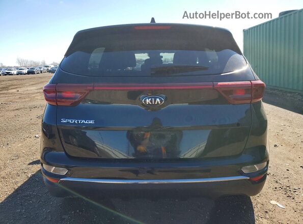 KNDPMCAC0L7728748 2020 KIA SPORTAGE Black Հետևի տեսք