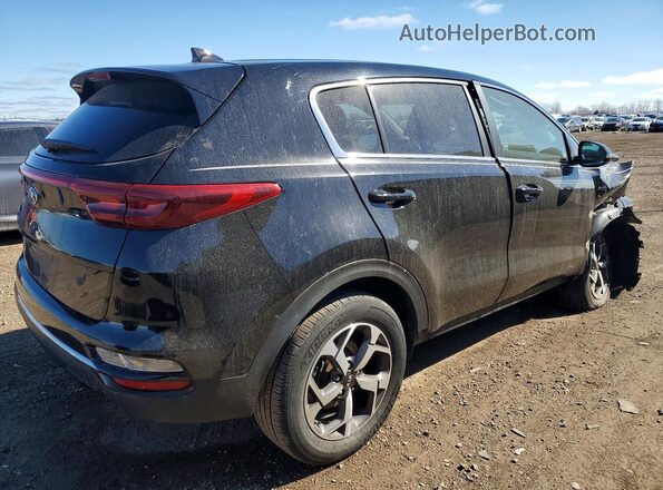 KNDPMCAC0L7728748 2020 KIA SPORTAGE Black Հետևի աջ