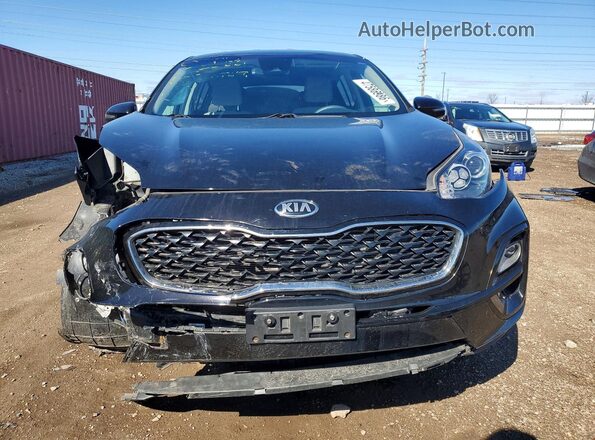 KNDPMCAC0L7728748 2020 KIA SPORTAGE Black Դիմացի տեսք