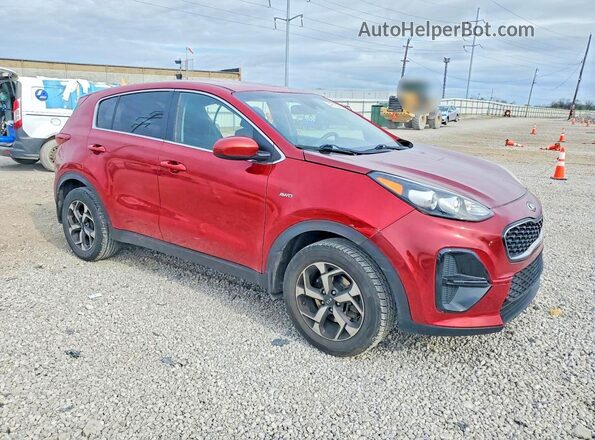 KNDPMCAC0L7800824 2020 KIA SPORTAGE Красный Передняя правая четверть