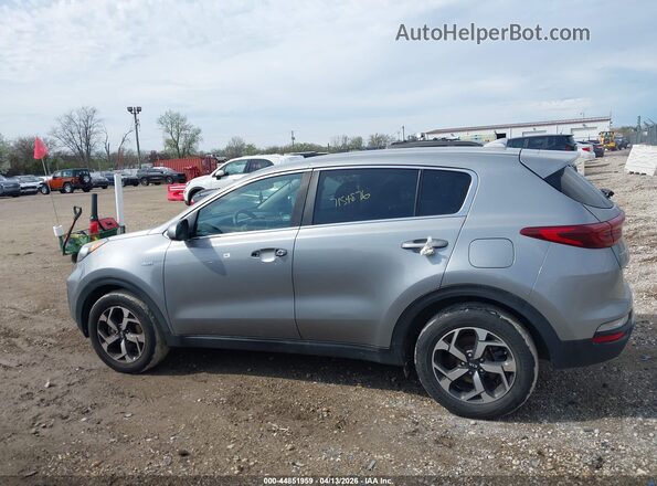 KNDPMCAC0M7879638 2021 KIA SPORTAGE Серебряный Панорамный вид салона 360°