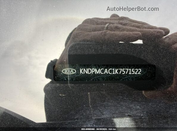 KNDPMCAC1K7571522 2019 KIA SPORTAGE Черный Вид подкапотного пространства