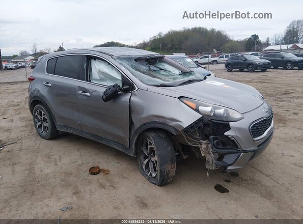 KNDPMCAC2L7628876 2020 KIA SPORTAGE Gray Передня права чверть
