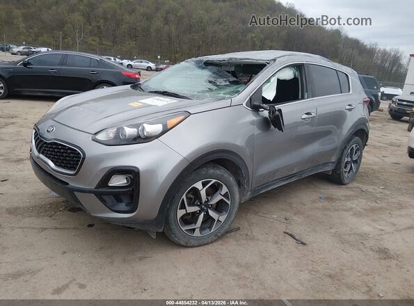 KNDPMCAC2L7628876 2020 KIA SPORTAGE Gray Передня ліва чверть