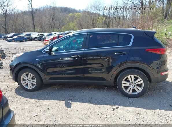 KNDPMCAC3J7306325 2018 KIA SPORTAGE Черный Панорамный вид салона 360°