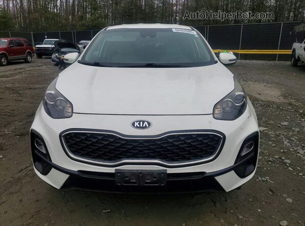 KNDPMCAC4L7665007 2020 KIA SPORTAGE White Вид спереду