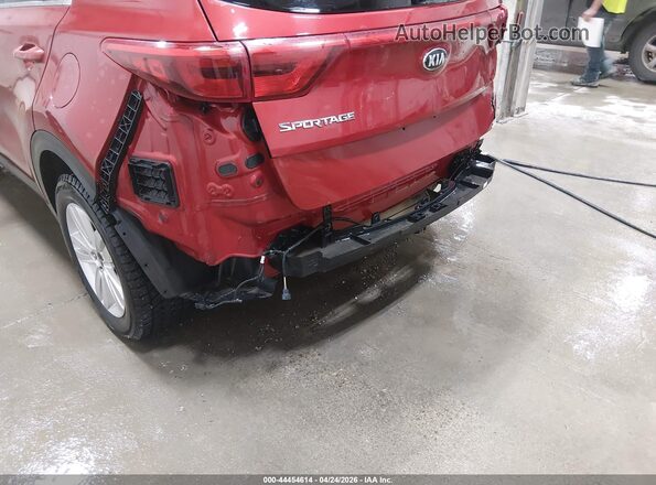 KNDPMCAC5J7350620 2018 KIA SPORTAGE Красный Вид спереди