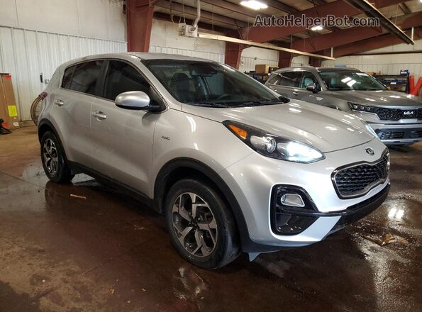 KNDPMCAC5M7901536 2021 KIA SPORTAGE Серебряный Панорамный вид салона 360°