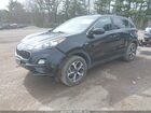 2022 Kia Sportage Lx Черный vin: KNDPMCAC5N7979302