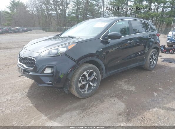 KNDPMCAC5N7979302 2022 KIA SPORTAGE Черный Передняя левая четверть