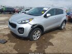 2019 Kia Sportage Lx Silver vin: KNDPMCAC6K7555719