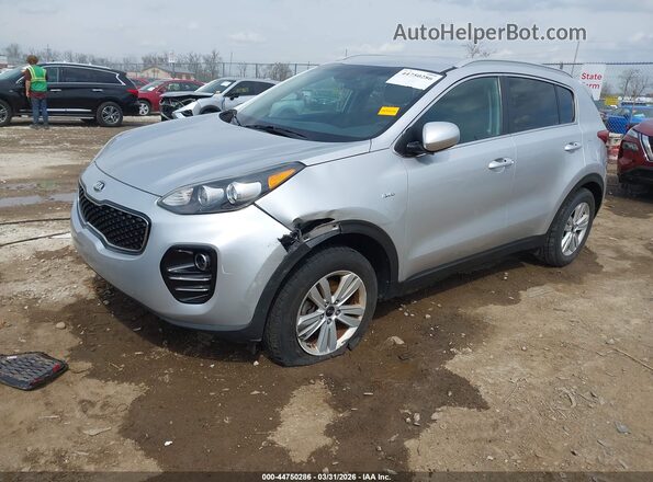 KNDPMCAC6K7555719 2019 KIA SPORTAGE Silver Передня ліва чверть