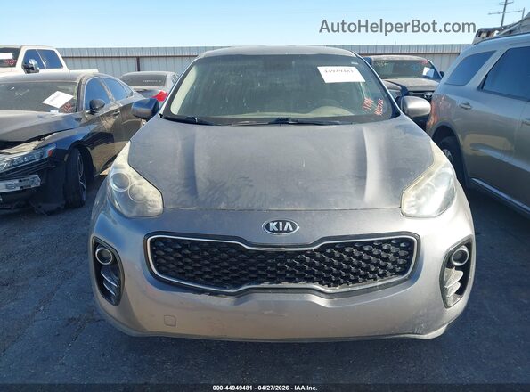 KNDPMCAC7H7265367 2017 KIA SPORTAGE Серый Вид щитка приборов