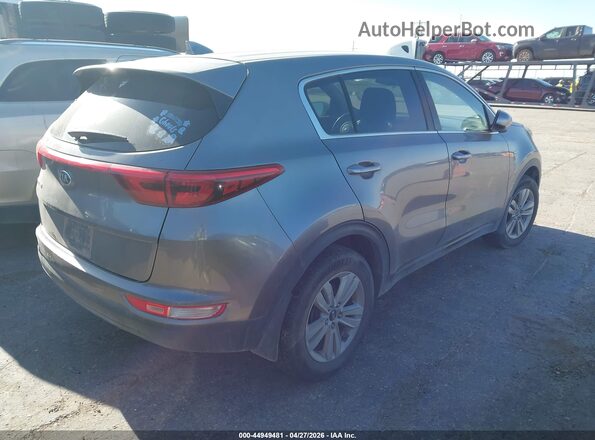 KNDPMCAC7H7265367 2017 KIA SPORTAGE Серый Задняя правая четверть