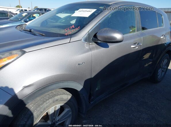 KNDPMCAC7H7265367 2017 KIA SPORTAGE Серый Вид спереди