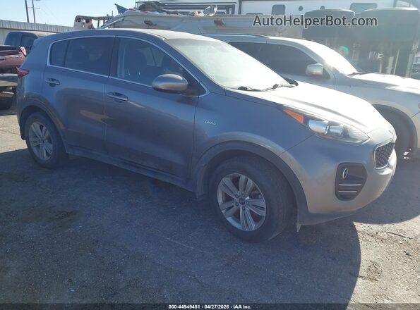 KNDPMCAC7H7265367 2017 KIA SPORTAGE Серый Передняя правая четверть