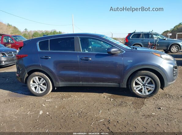 KNDPMCAC8K7514721 2019 KIA SPORTAGE Синий Вид задней части салона