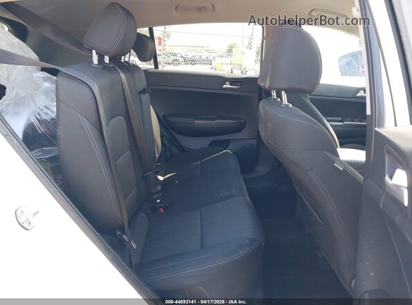 KNDPMCAC8M7937642 2021 KIA SPORTAGE White Vista de la etiqueta del VIN