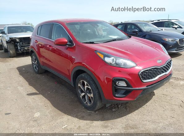 KNDPMCAC8N7960775 2022 KIA SPORTAGE Красный Передняя правая четверть