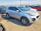 2018 Kia Sportage Lx Серебряный vin: KNDPMCAC9J7317944