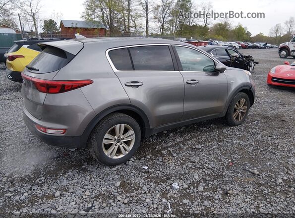 KNDPMCAC9J7397178 2018 KIA SPORTAGE Серый Задняя правая четверть