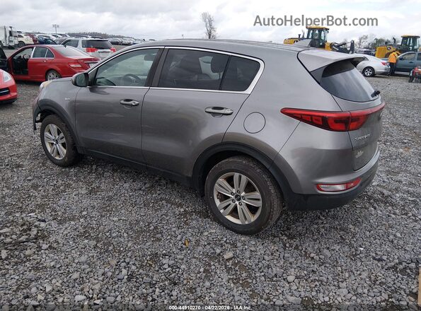 KNDPMCAC9J7397178 2018 KIA SPORTAGE Серый Задняя левая четверть