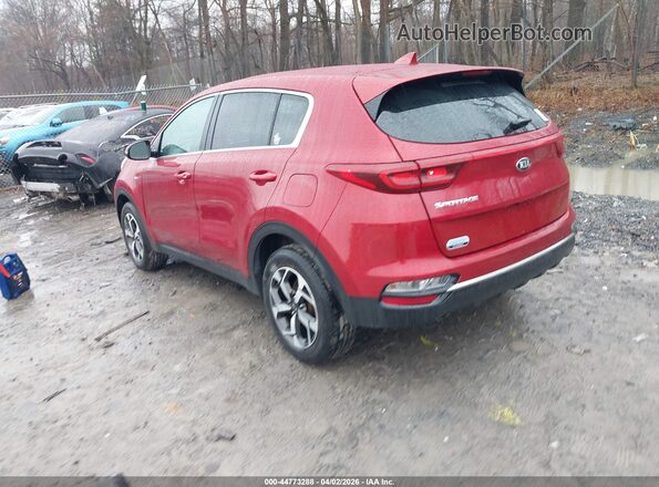 KNDPMCAC9L7673426 2020 KIA SPORTAGE Темно-бордовый Задняя левая четверть