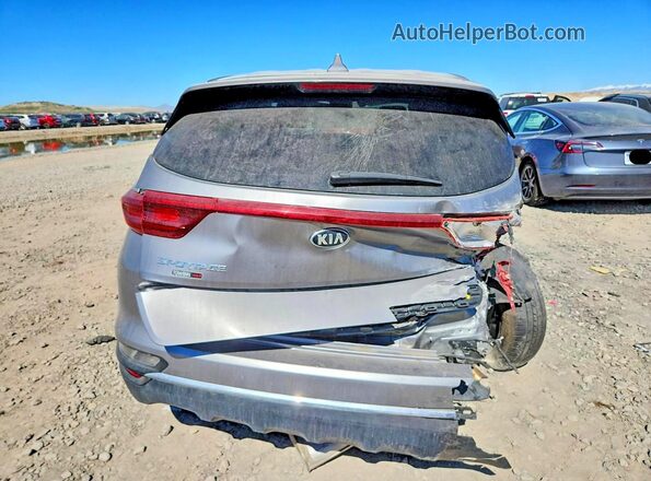 KNDPMCAC9L7740042 2020 KIA SPORTAGE Silver Widok z tyłu
