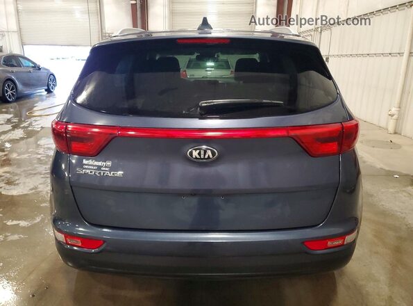 KNDPMCACXJ7473359 2018 KIA SPORTAGE Синий Вид сзади