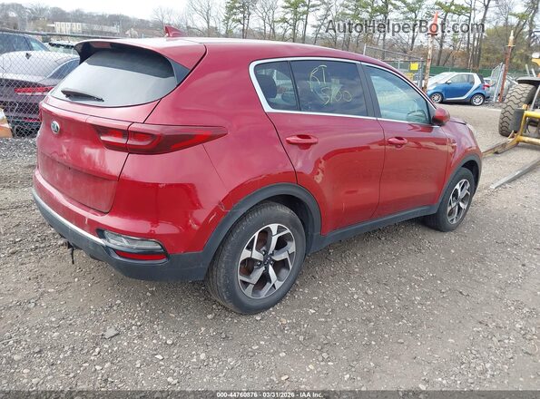 KNDPMCACXL7661902 2020 KIA SPORTAGE Red უკანა მარჯვენა